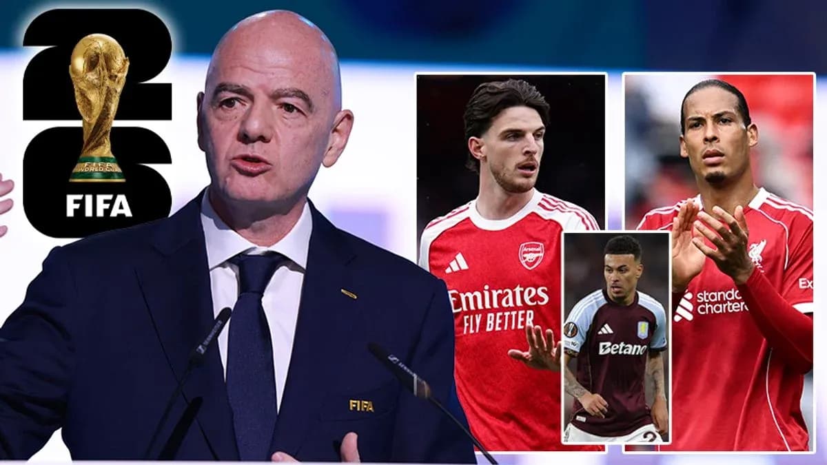 Gianni Infantino speaking at FIFA World Cup announcement