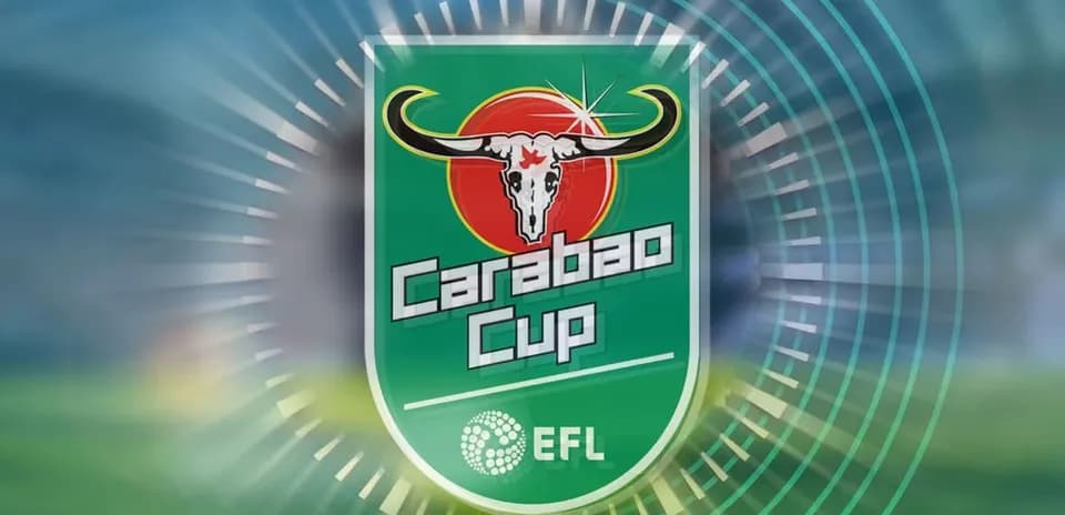 Логотип турнира Carabao Cup на фоне стадиона