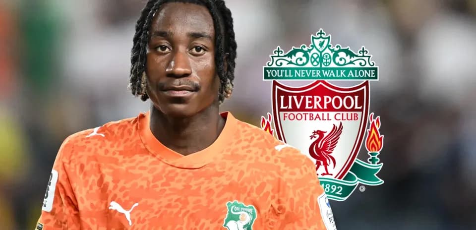Вратарь сборной Кот-д'Ивуара в оранжевой форме