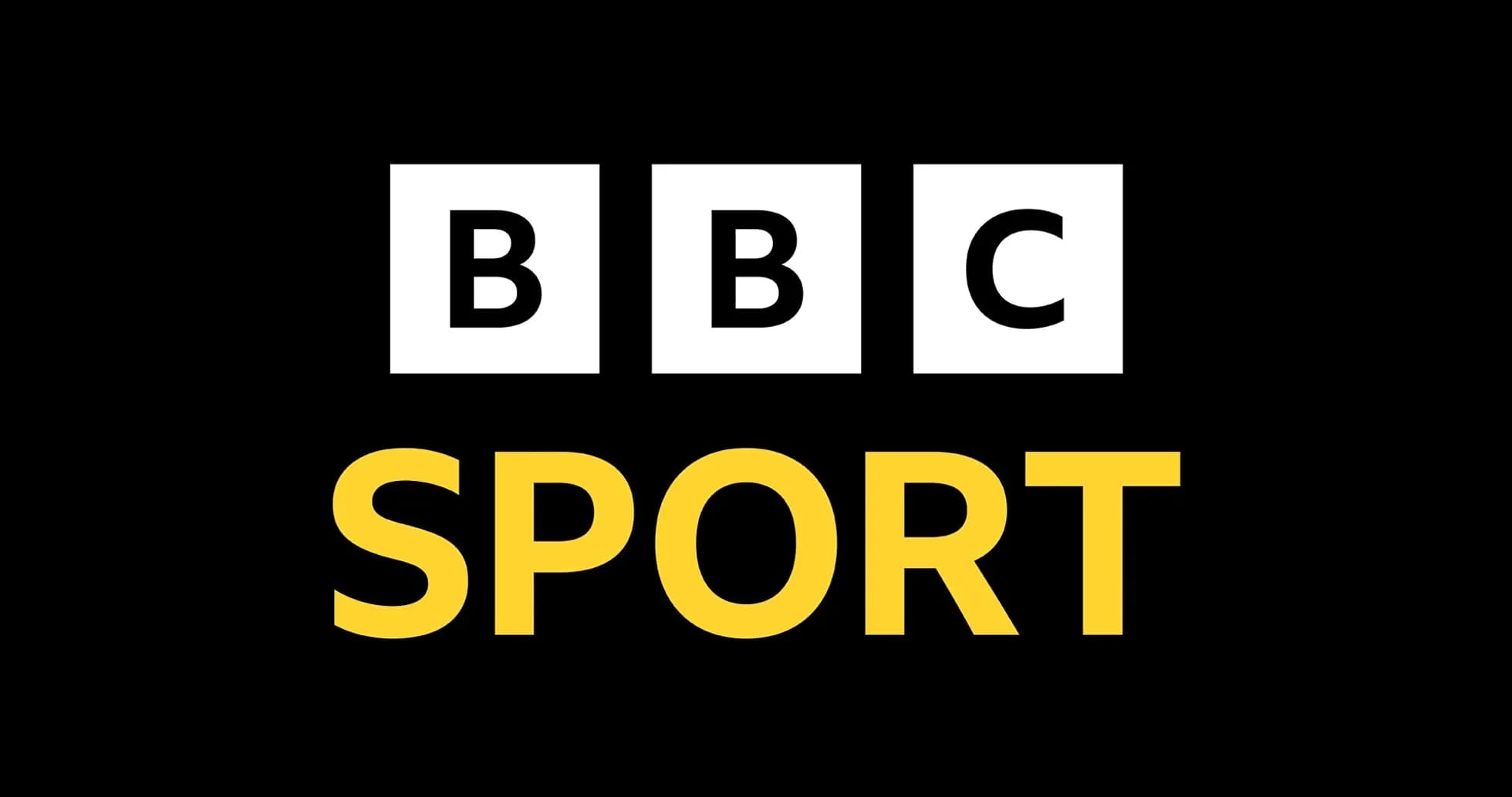 Логотип BBC Sport на черном фоне
