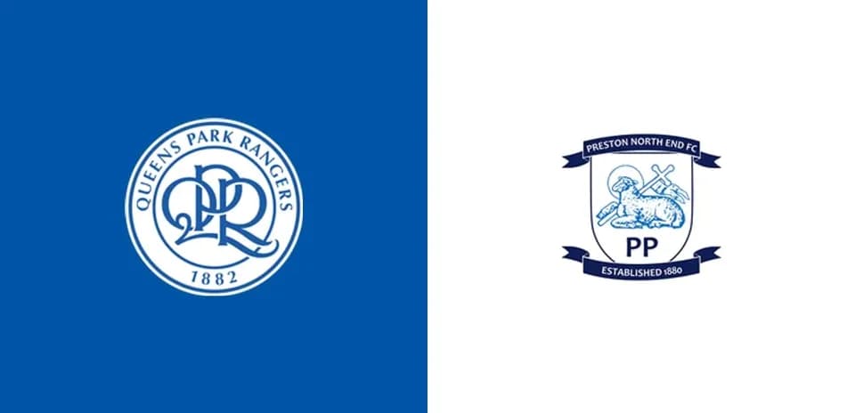 Логотипы Queens Park Rangers и Preston North End