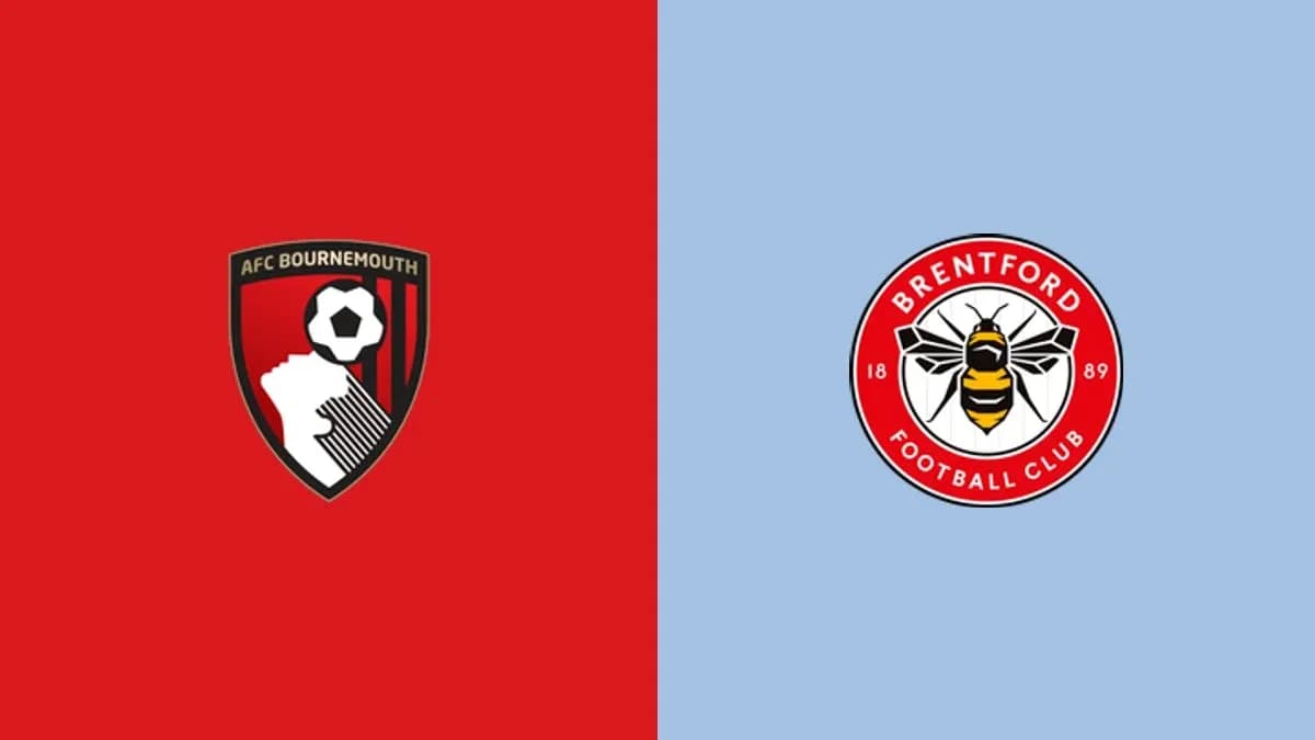 Логотипы AFC Bournemouth и Brentford FC