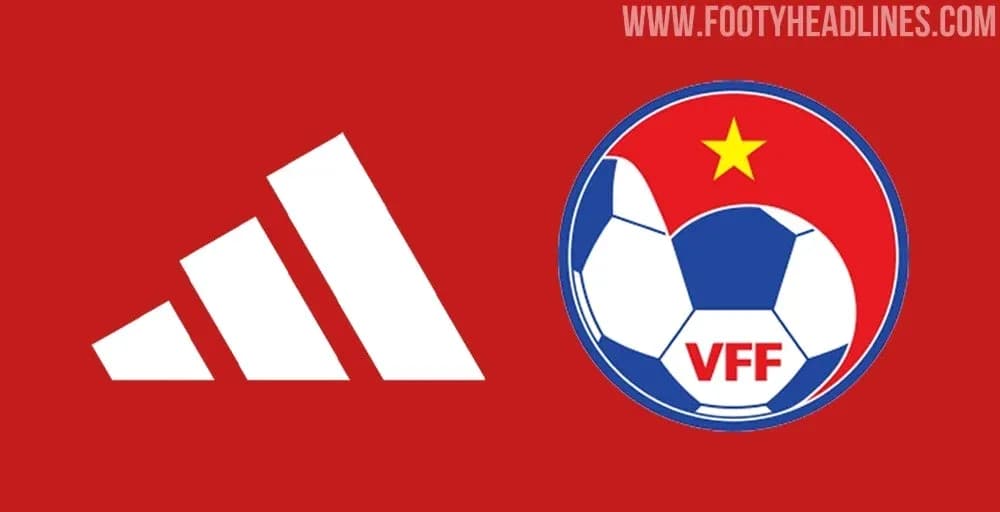 Логотип Adidas и футбольной ассоциации Вьетнама