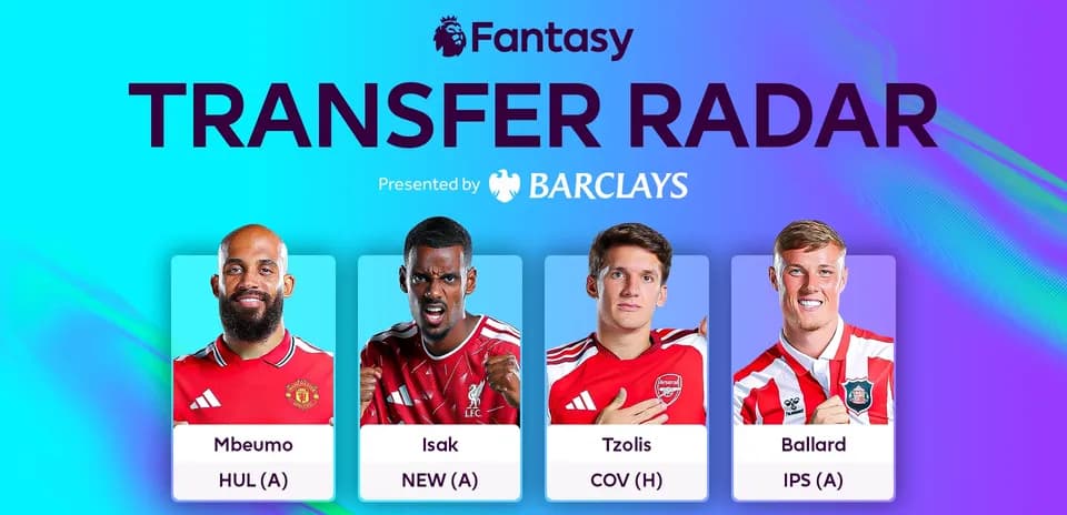 Игроки Fantasy Premier League с расписанием матчей