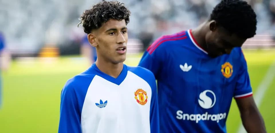 Игроки Manchester United на тренировочном поле