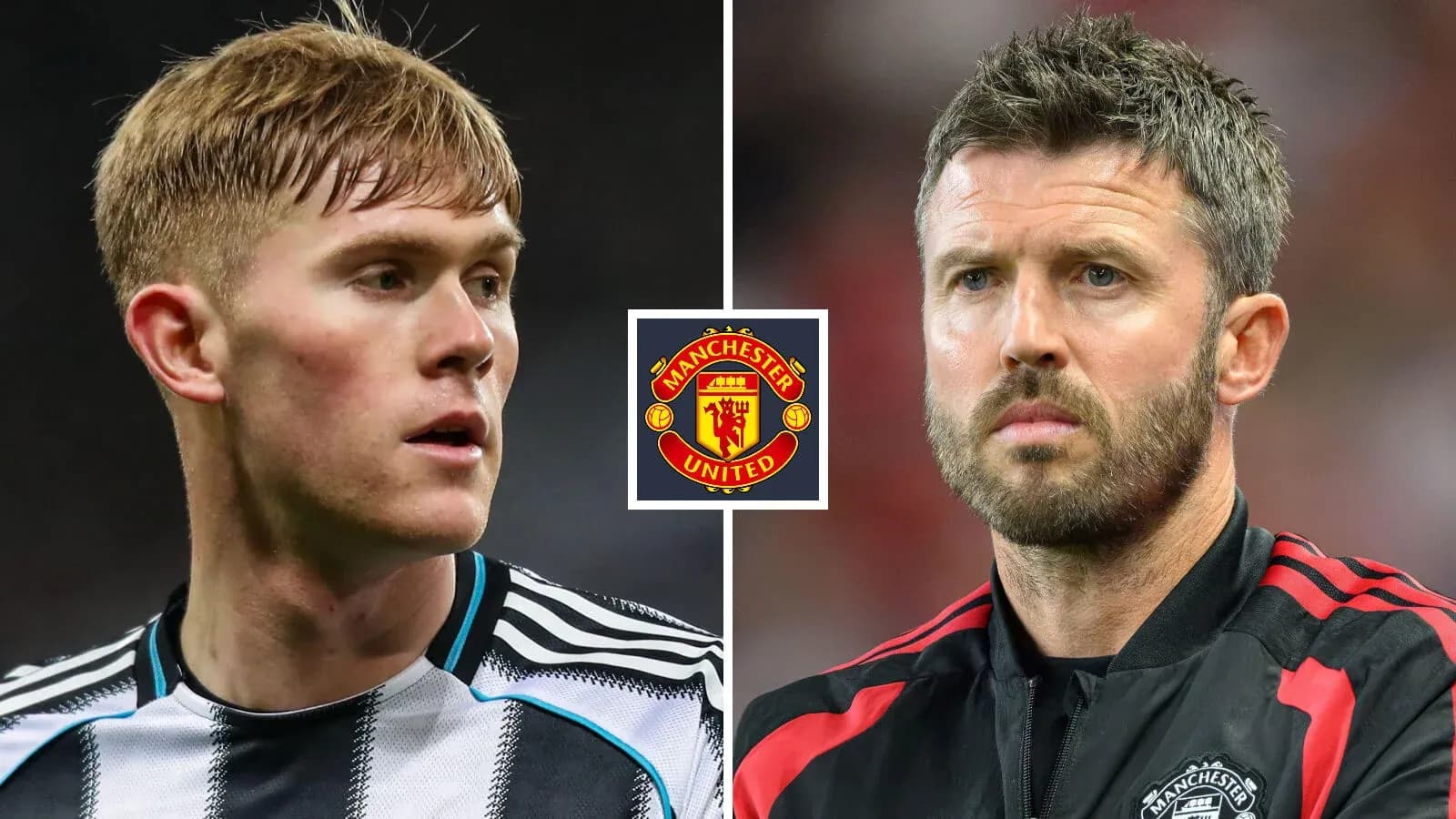 Игрок и тренер перед матчем Manchester United