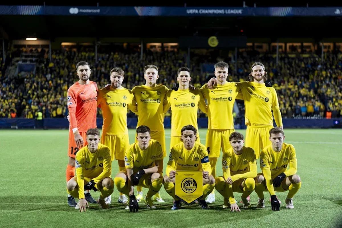 Команда Бодо/Глимт в UEFA Champions League