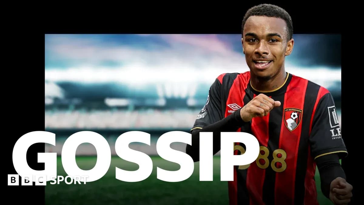 Игрок AFC Bournemouth на фоне стадиона