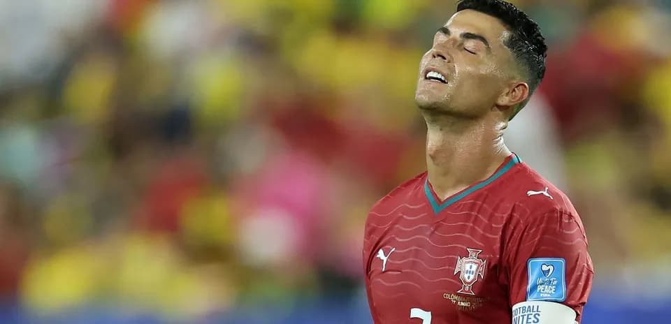 Игрок сборной Португалии разочарован во время матча
