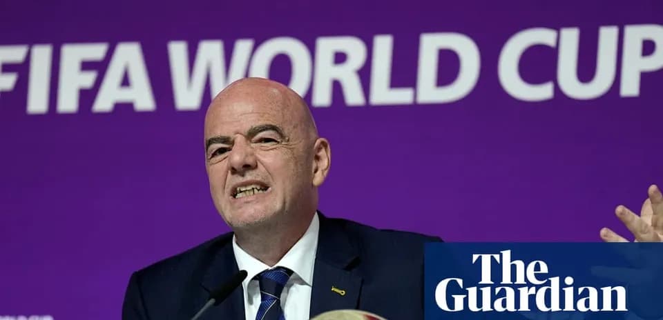 Председатель FIFA на пресс-конференции о чемпионате мира