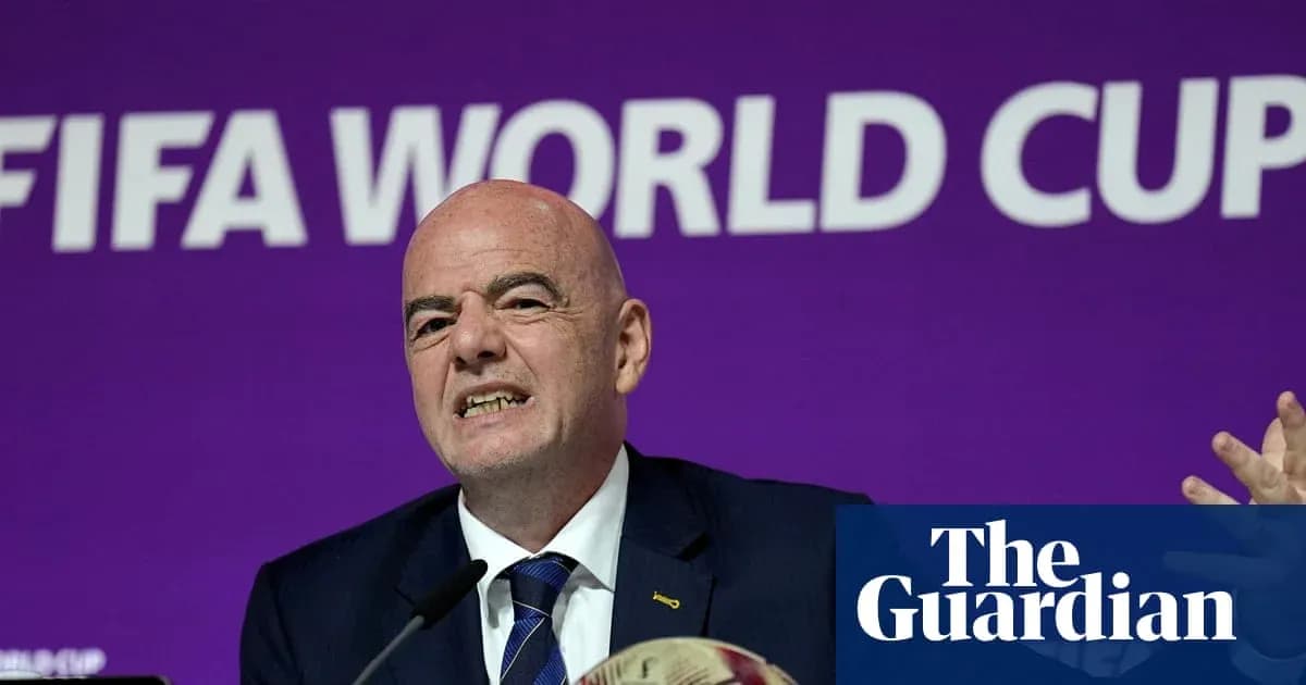 Председатель FIFA на пресс-конференции о чемпионате мира