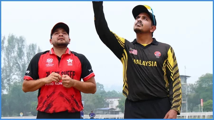 Прямая трансляция и счет матча Гонконг – Малайзия на ICC T20 World Cup Asia Sub Regional Qualifier B