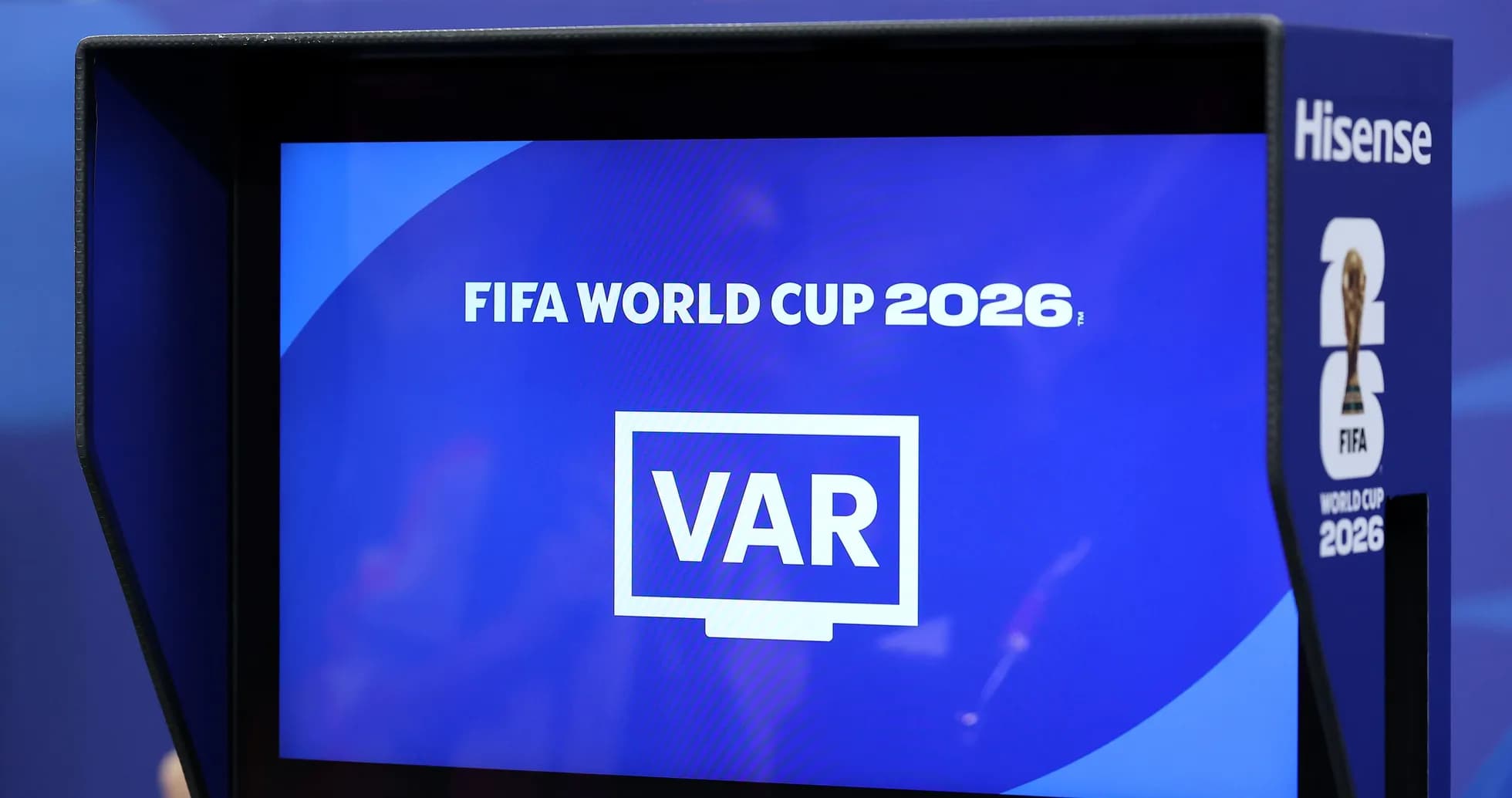Экран VAR на чемпионате мира по футболу 2026 Экран VAR на чемпионате мира по футболу 2026